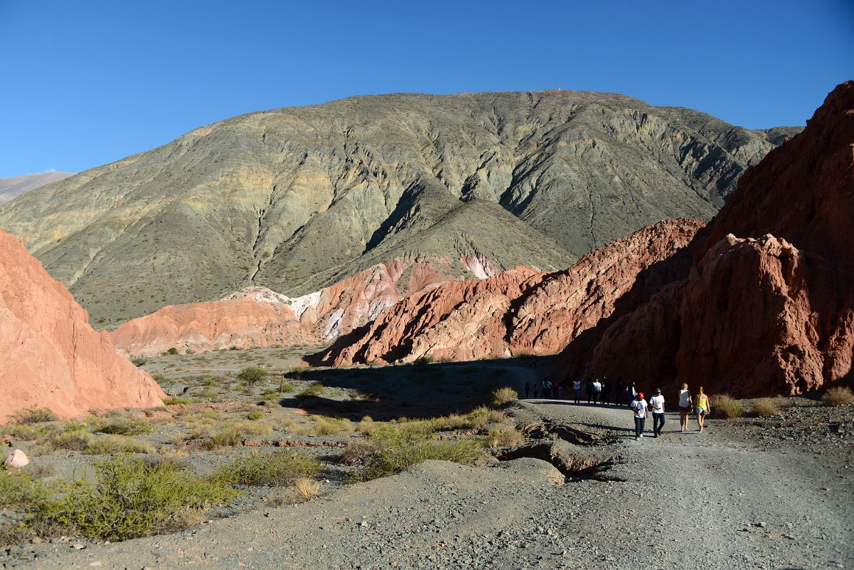 37 Looking Back At The Colourful Hills and The Trail Of Paseo de los Colorados In Purmamarca
